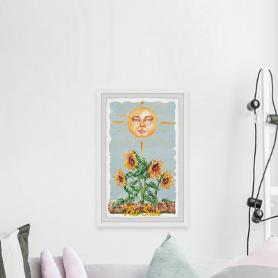 Sun And Sunflowers by Marmont Hill - Single Picture Frame Painting