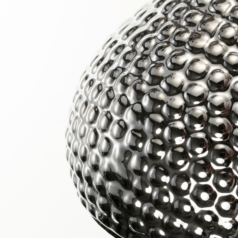 Casden 28cm Silver Standard Table Lamp