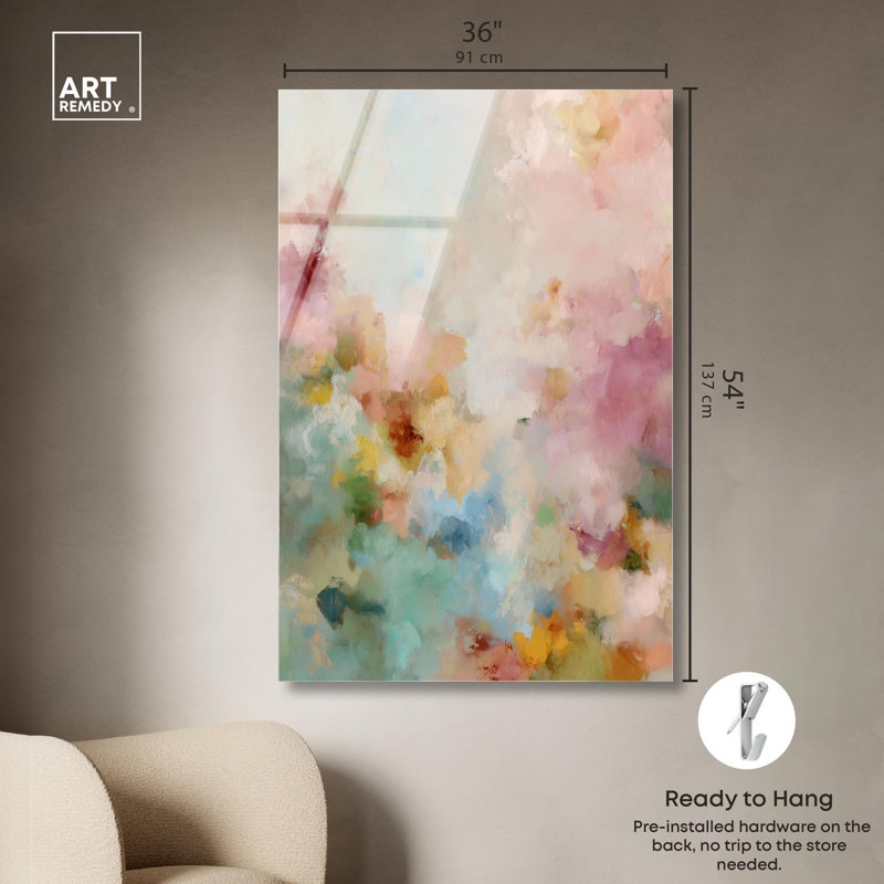 PURE OF DOUX Shades I, impression murale à imprimé acrylique par Art Remedy, H 54 po x l 36 po
