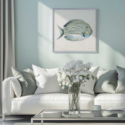 Striped Sea Wanderer Art Print