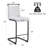 Meleigha Upholstered Counter Stool with Metal Frame-638759618-638759628