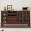 Buffet en bois de noyer massif