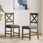 Tabourets de bar en bois massif Gracie Oaks-747912800