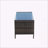 Outdoor patio Furniture  Coffee Table with clear tempered glass