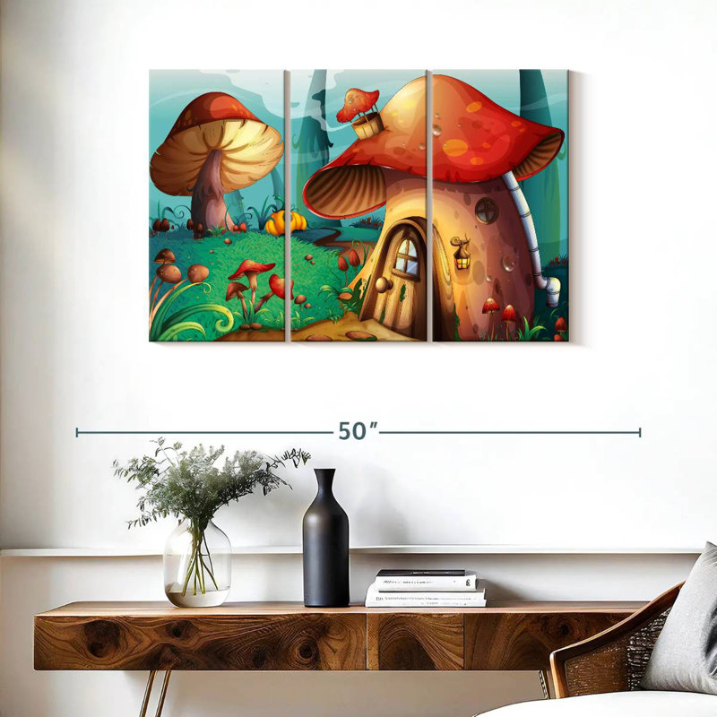 Ashelle Mushroom House, H 24 po x l 38 po