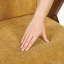 Chaise d'appoint rembourrée avec pieds en bois en forme de Y (ensemble de 2)-679836644
