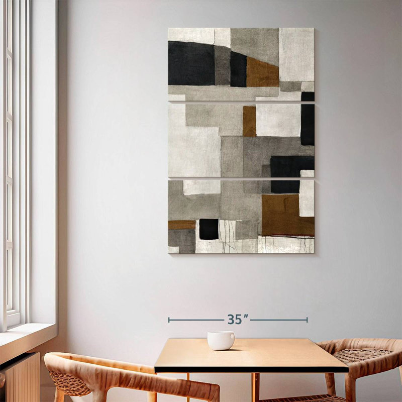 Avery Geometric Blocks I, 65" H x 42" W