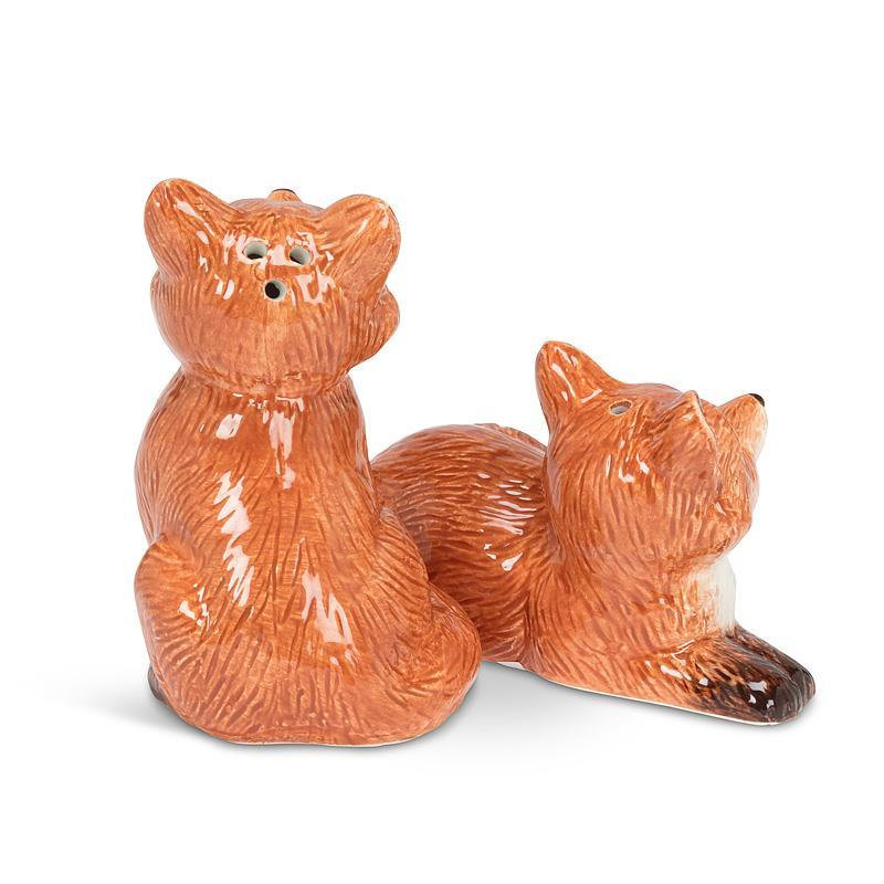 Salière et poivrière Foxes