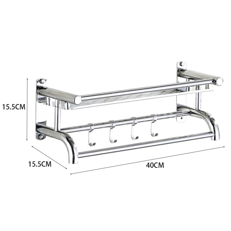 Harrelson 2 Wall Towel Rack
