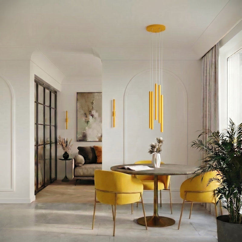 Wall lamp PASTELO 2 white, Yellow