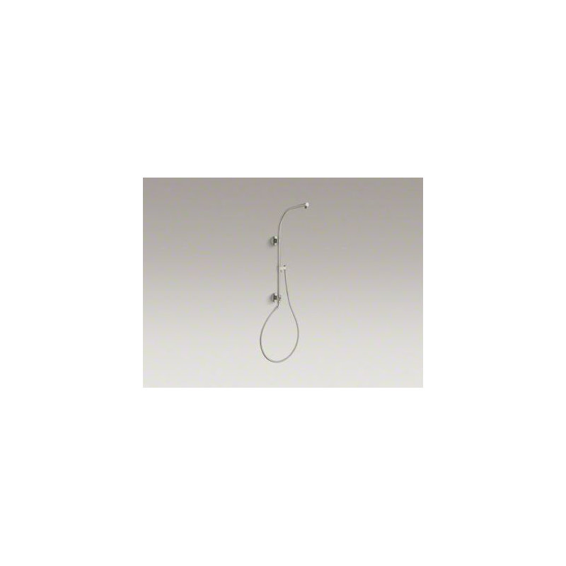 Hydrorail -R Arch Shower Column, Vibrant Brushed Nickel