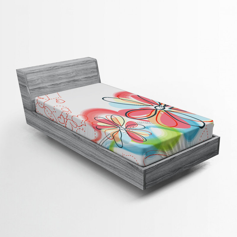 Microfiber Fitted Sheet, Twin Fitted Sheet