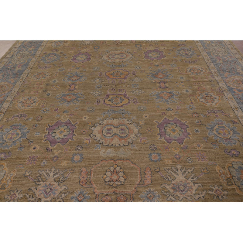 Tapis rectangulaire en coton One-of-a-Kind