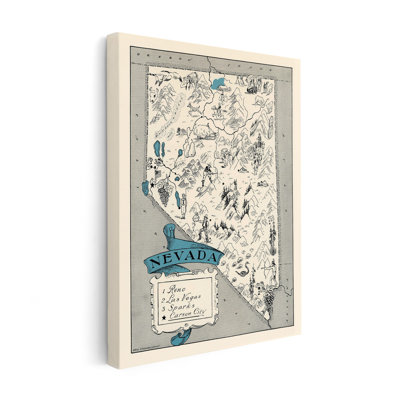 Nevada Pictorial Map