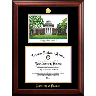 Cadre photo diplôme de l’université delaware NCAA