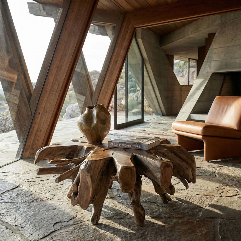 Solid Wood Coffee Table