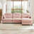 Modular Sectional L Shaped Couch With Ottoman, Premium Chenille Fabric, Tufted Cushion Backrest, Ergonomic Design, Easy Install, Fits Bedrooms, Living Rooms, Reading Nooks-1630735794-1630735804