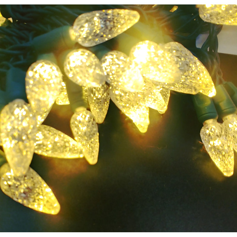 Guirlande lumineuse, Blanc chaud