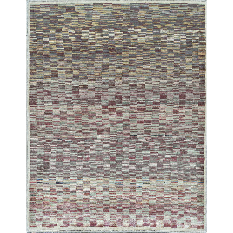 Hand-Knotted High-Quality Beige Area Rug