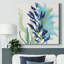 Bleu corail II - reproduction d'art sur toile tendue-1194876318