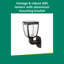 Sylvania YourHome Solar Matte Black Low Voltage Integrated LED Deck Light