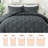 Diamond lattice three-piece Comforter Set-99014240-99303160
