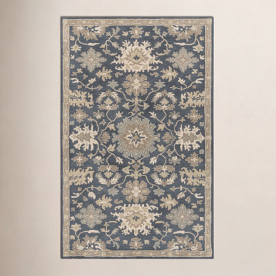 Arden Hand-Tufted Wool Floral Rug