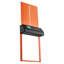 Porte de poulailler automatique, porte de poulailler à pile avec minuterie et réglage manuel, sécurité anti-pincement, alliage d'aluminium durable, ouvre-barrière Chick Run avec fermeture étanche, orange