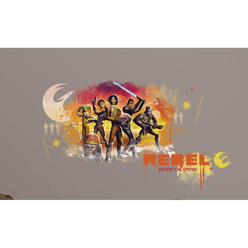 Décalcomanie murale aquarelle rebels étoile Popular Characters