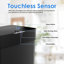 Poubelle en acier inoxydable à capteur de mouvement 13,2 gallons, poubelle automatique, couvercle à fermeture en douceur, pour la cuisine, le bureau, le véhicule récréatif, la chambre à coucher et le salon (noir)-103878246-108531579