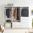 Prosper Gray Freestanding Walk In Wood Closet System-595350864