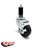 4 Piece Hard Rubber Caster Set