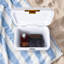 Home Wet Bar 4 qt. Ice Chest Cooler in Beige and Blue