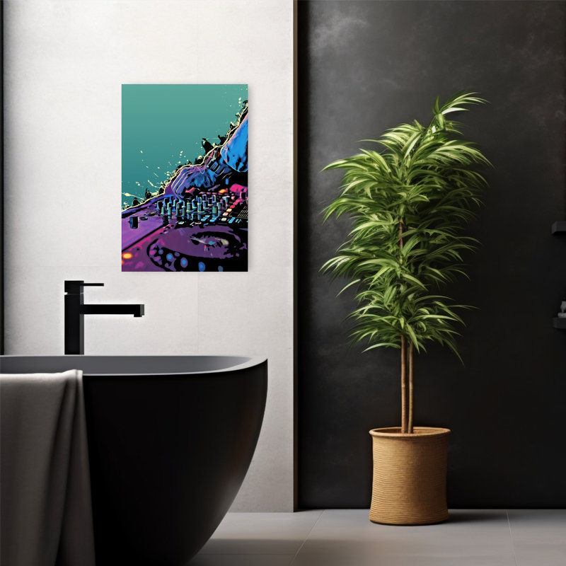 Electric Electric Mix Mix Contemporary Art, H 24 po x l 16 po