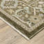 Tapis Wakeel traditionnel à bordure marron/multicolore à poils denses-1773946773