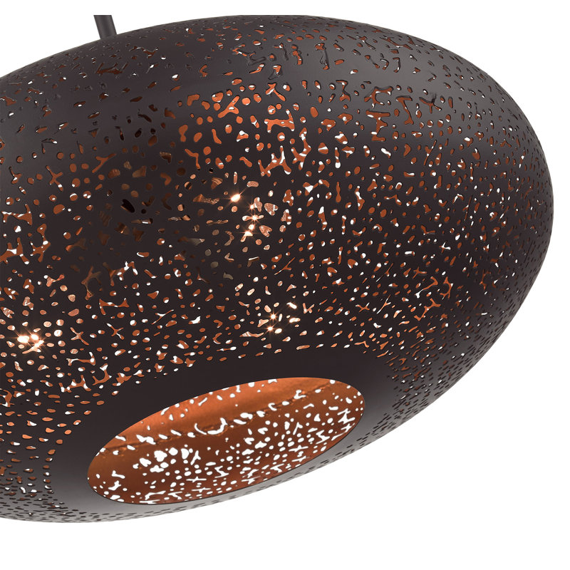 Bion - Light Bronze Pendant, Bronze, 50.75"H x 20"W x 20"D
