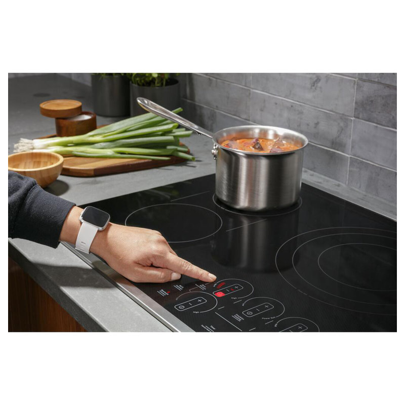 29.75" Electric Cooktop with 5 Elements, Stainless Steel