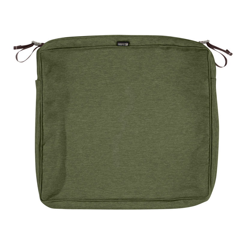 Pina Outdoor Lounge Chair Cushion Cover, 3" H x 21" W x 19" D, Fern Green