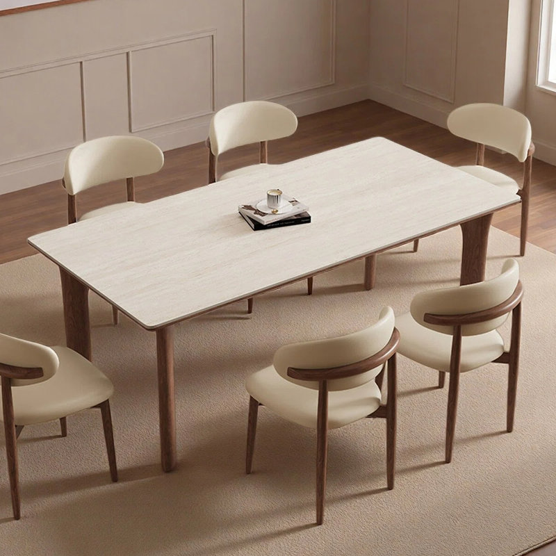 Table de salle à manger French French, H 29,53 po x L 70,87 po x l 31,5 po