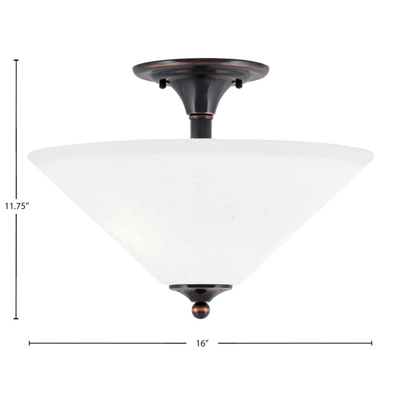 2 ampoules semi-encastrées avec verre Mannheim, Mousseline blanche, Cuivre noir