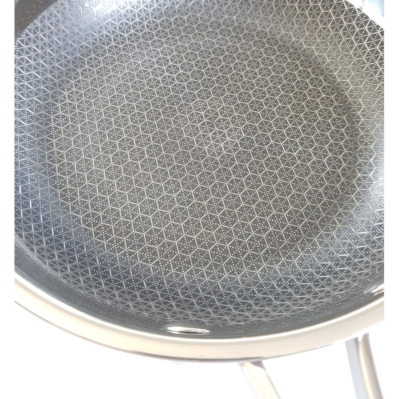 Iliana Stainless Steel Non-Stick Frying Pan, 47cm