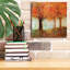 Arbres d'automne - peinture sur toile tendue-408309800
