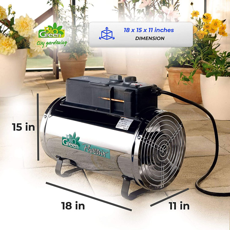 9554 Stainless Steel Electric Standing Patio Heater