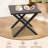 Square Steel Patio Outdoor Side Table