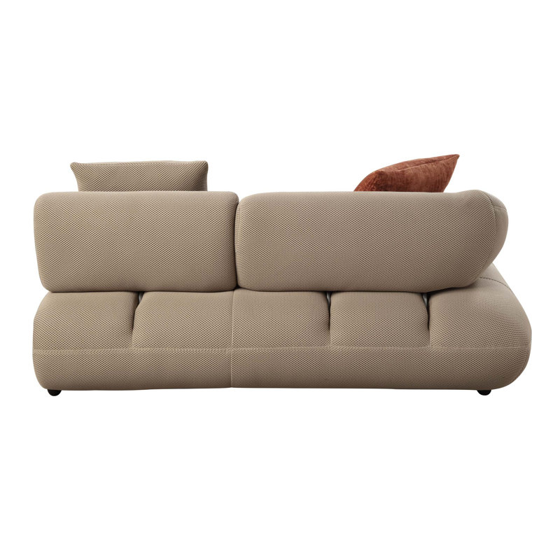Canapé modulaire avec repose-pieds Carrick FABRIC