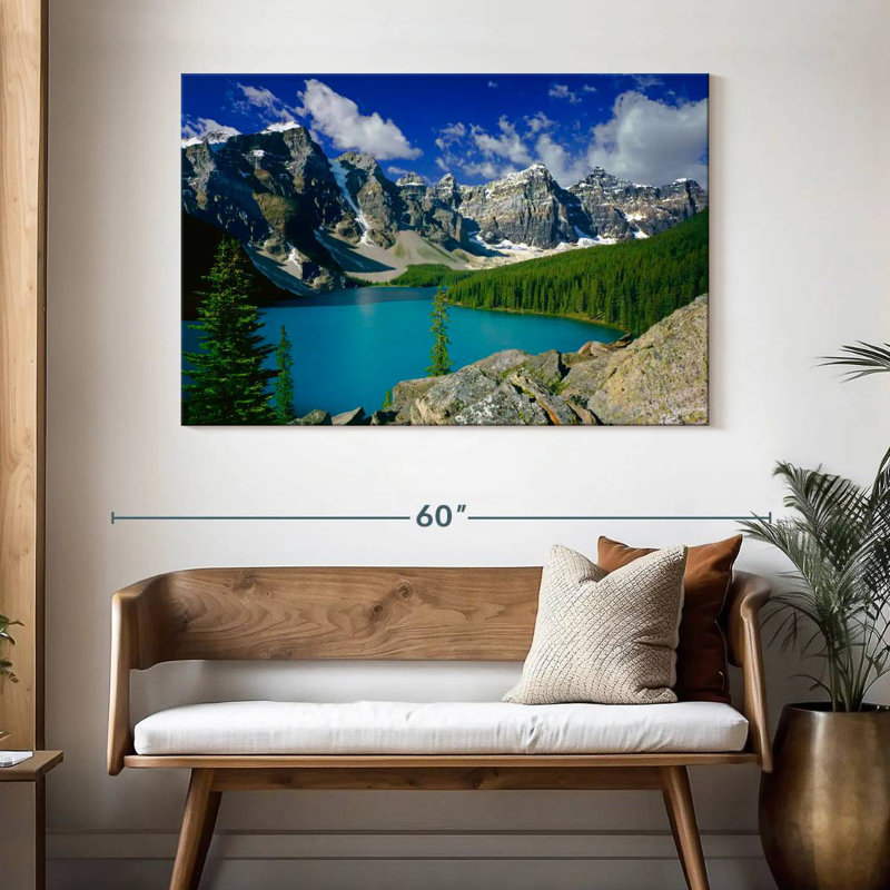 Alvord Enchanting Banff Landscape, H 32 po x l 48 po