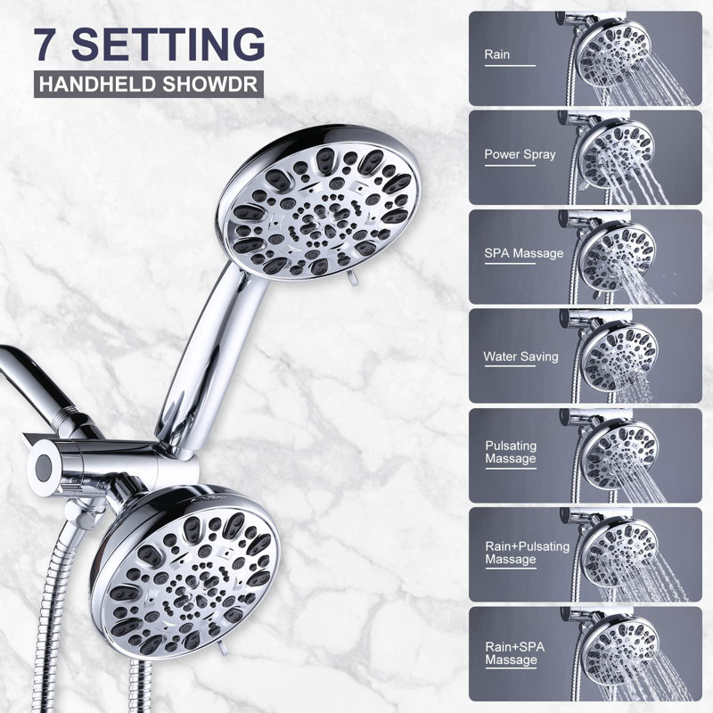 All-In-One Kit with Rough in-Valve, Chrome