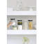 Pots en verre empilables, ensemble de 3