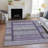Machine Washable Indoor/Outdoor Meredith ACN2160 Striped Rug-835462261
