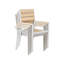 Jacquelyn Stackable Outdoor Patio Dining Armchair